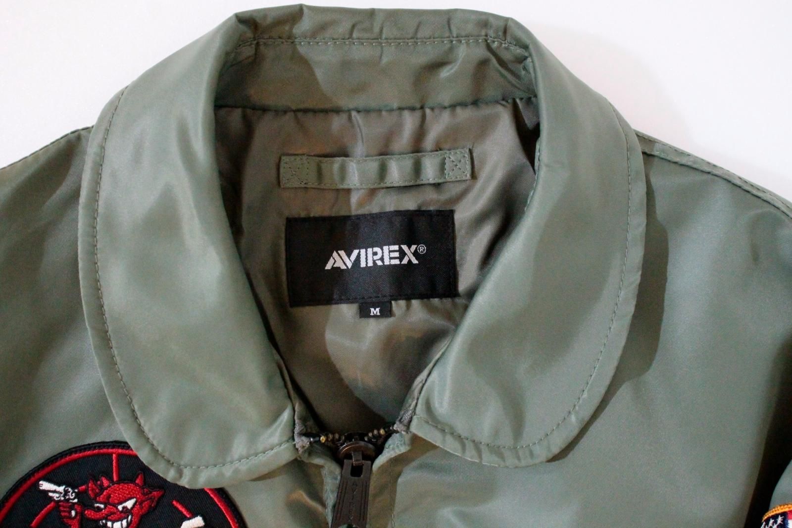 アヴィレックス　AVIREX フライトジャケット/M/カーキ アヴィレックス AVIREX BASIC M－65 JACKET/ベーシックM－65