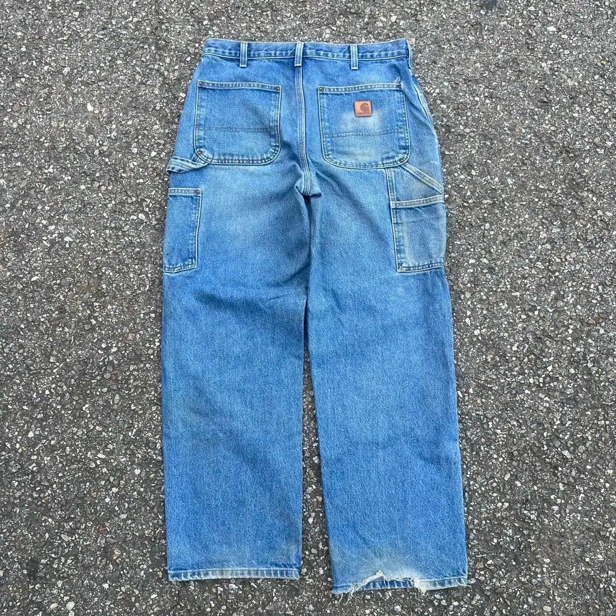 ヴィンテージ Carhartt(カーハート) ダブルニー デニム 32x30 ヴィンテージ Carhartt(カーハート) ダブルニー デニム 32x30