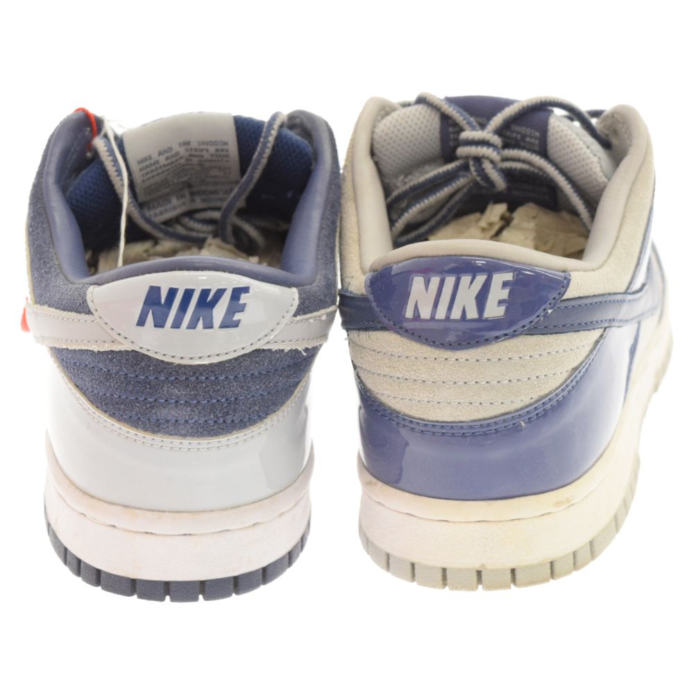 NIKE (ナイキ) ×ATMOS DUNK LOW JP QS AA4414-401 ×アトモス ダンク ローカットスニーカー ミスマッチ ネイビー/グレー  US8/26.0cm - メルカリ