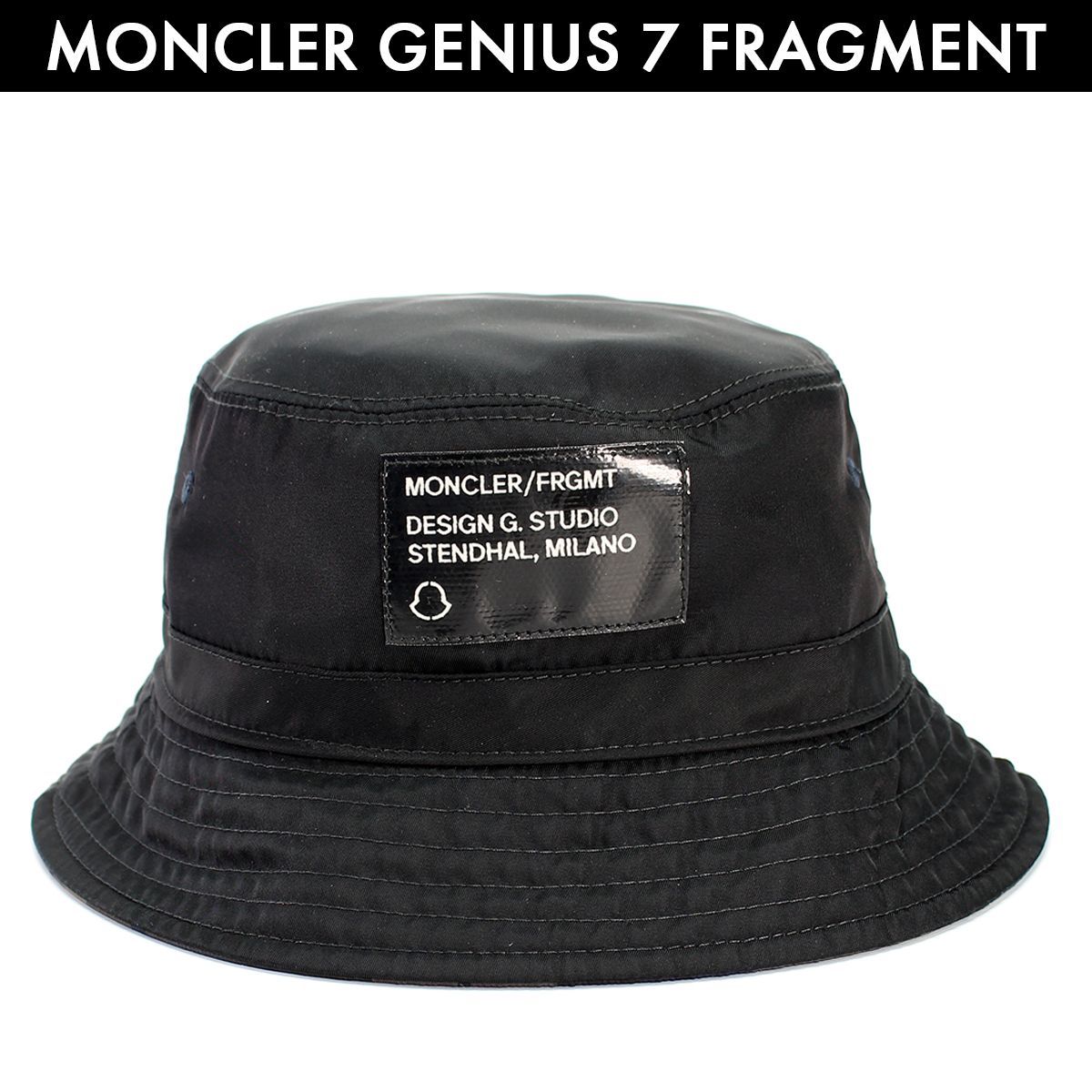 22AW MONCLER GENIUS FRGMT ロゴ バケットハットM | nate