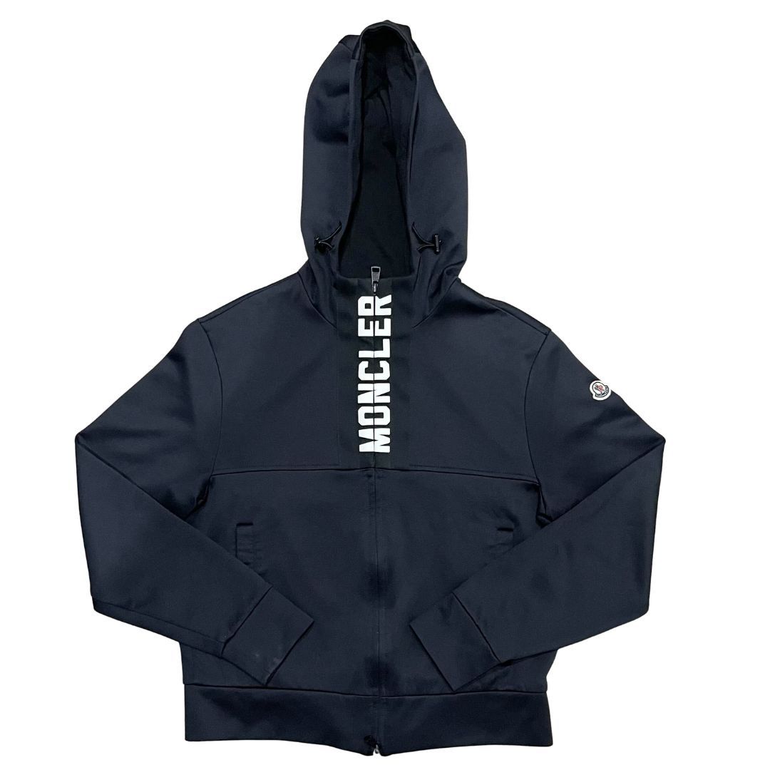 MONCLER/M /ブラック /フロントロゴパーカー /型番