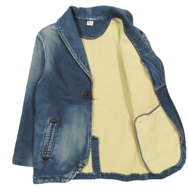 ロンハーマン Ron Herman デニム ショールカラー ジャケット