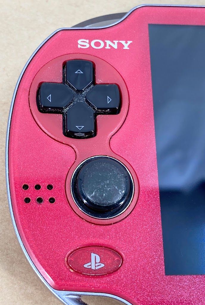  PlayStationVita Wi Fiモデル コズミック レッド PCH 1000 ZA 03 モップ 雑巾 掃除用具