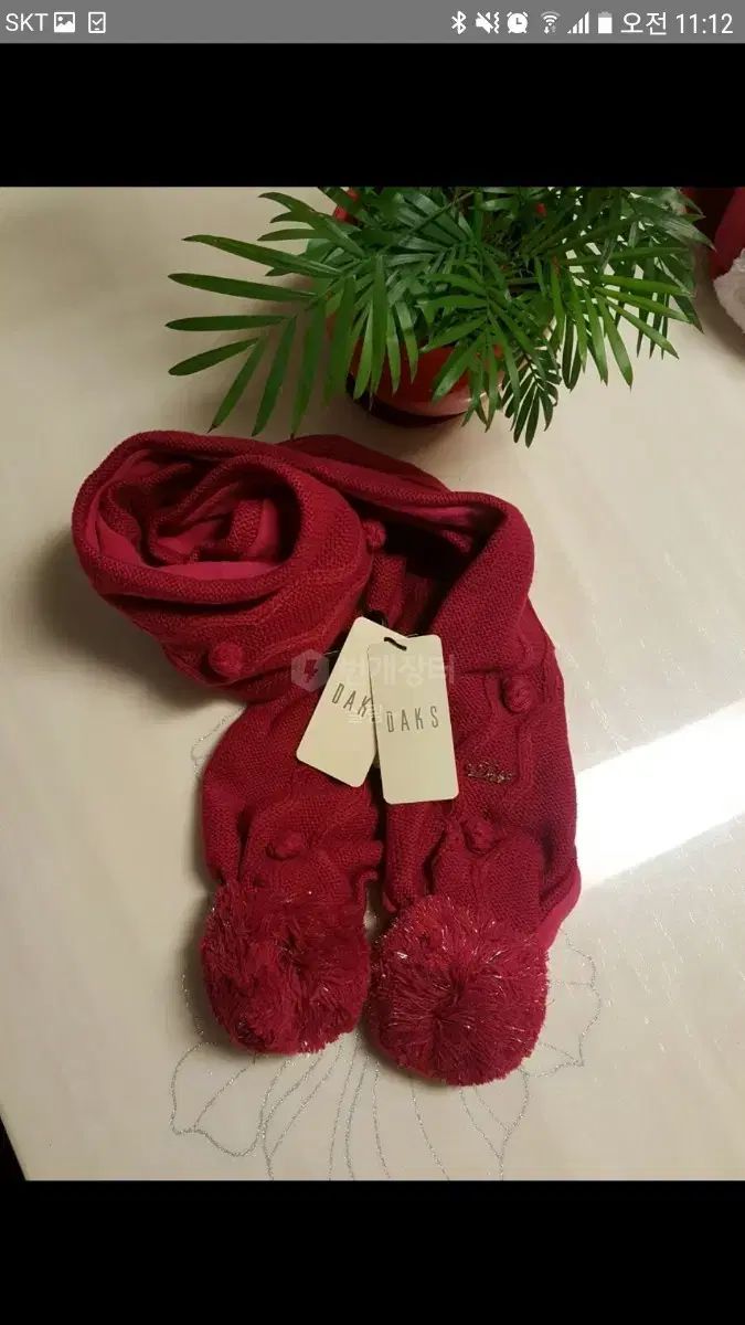 DAKS Little ダックスキッズ 女児 ショール クリスマス ギフト