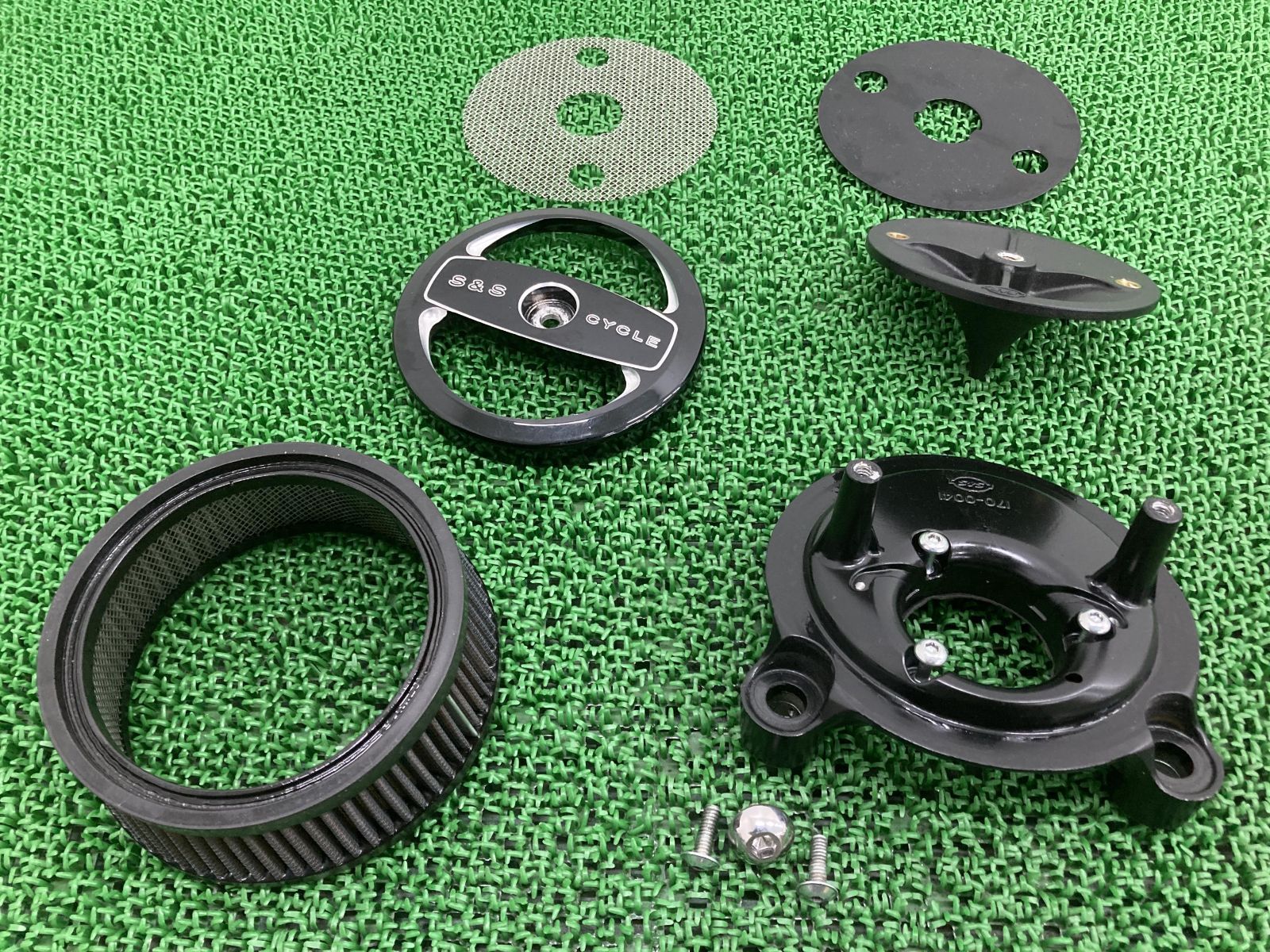 Su0026S製XL883N エアクリーナー 170-0041 社外 中古 バイク Su0026S製XL883N エアクリーナー 170-0041 社外 中古 バイク