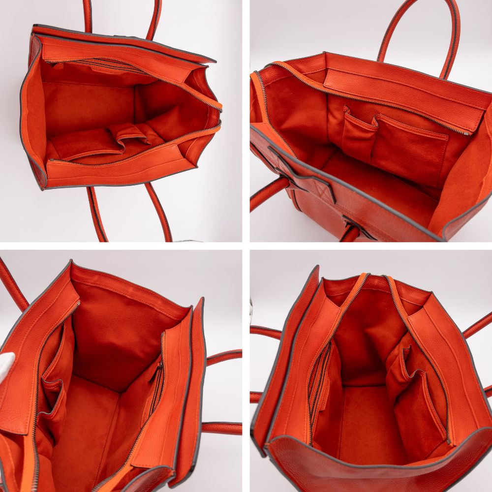 美品】CELINE (セリーヌ) ラゲージ ミニショッパー ハンドバッグ