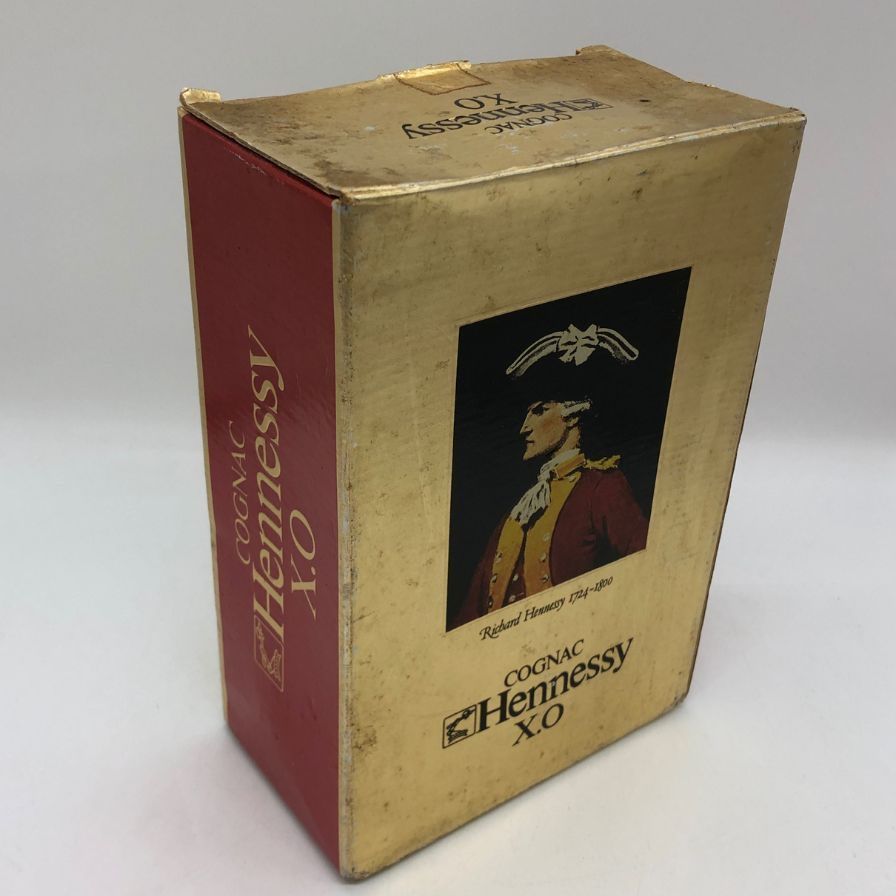超希少！ヘネシーXO　45年もの　金キャップ　グリーンボトル【証紙 従価税適用】 超希少！ヘネシーXO 45年もの 金キャップ グリーンボトル【証紙