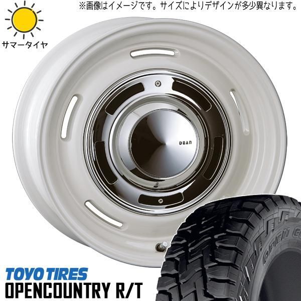 215/70R16 サマータイヤホイールセット ジムニーシエラ JB74 (TOYO OPENCOUNTRY RT & DEAN  CrossCountry 5穴 139.7) - メルカリ