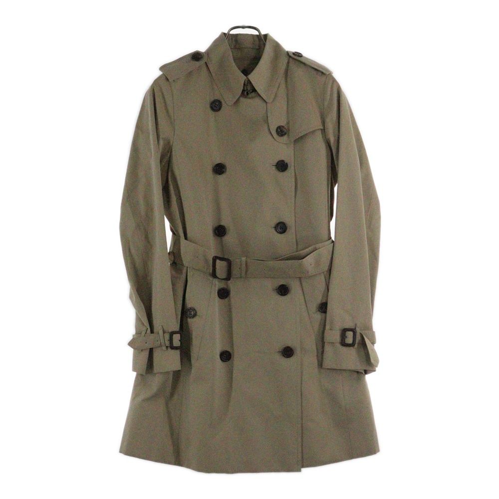 BURBERRY LONDON バーバリーロンドン ノバチェック柄ウールライナー コットンギャバ トレンチコート ベージュブラウン レディース B1A59-730-51