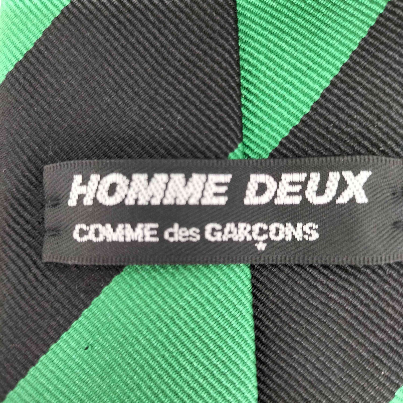 コムデギャルソンオムドゥ COMME des GARCONS HOMME DEUX ストライプ シルクネクタイ メンズ 表記無 