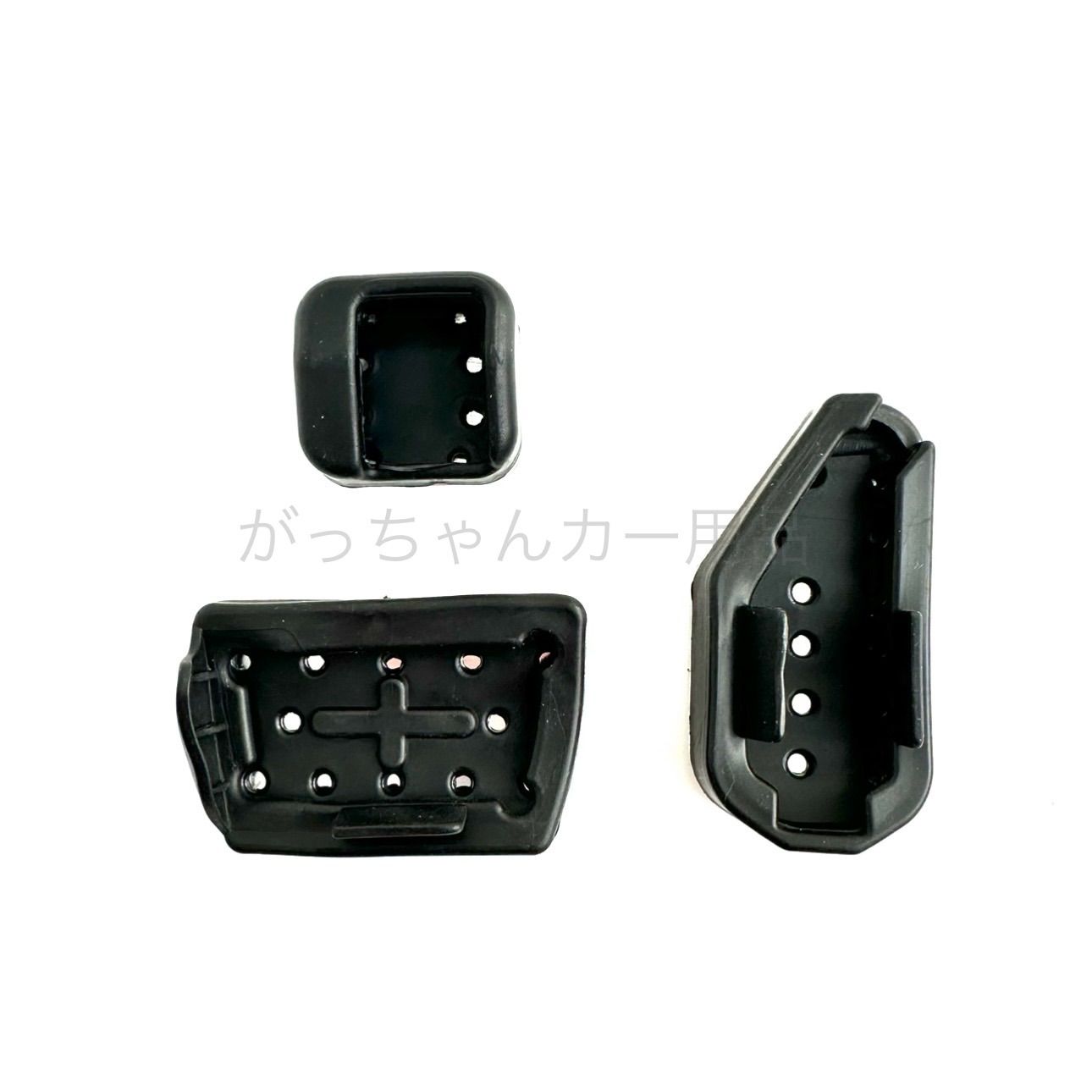 ダイハツ　スバル　トヨタ車用　アルミペダル　ルーミー　タンク　トール用　3点　銀 ダイハツ スバル トヨタ車用 高品質アルミペダル ルーミー