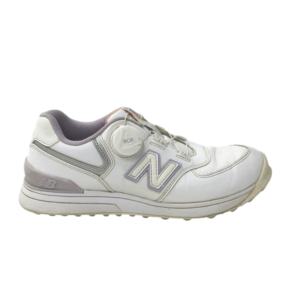 New Balance ゴルフシューズ 女性用 ホワイト/ターコイズ New Balance