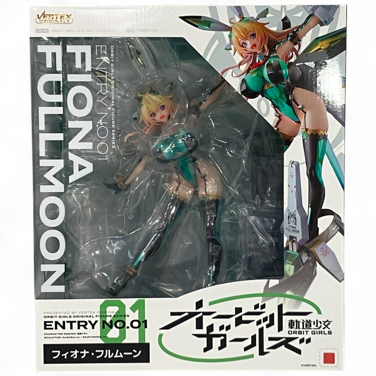ヴェルテクス オリジナルズ オービットガールズ 軌道少女 ENTRY NO.01 フィオナ フルムーン フィギュア N10002058