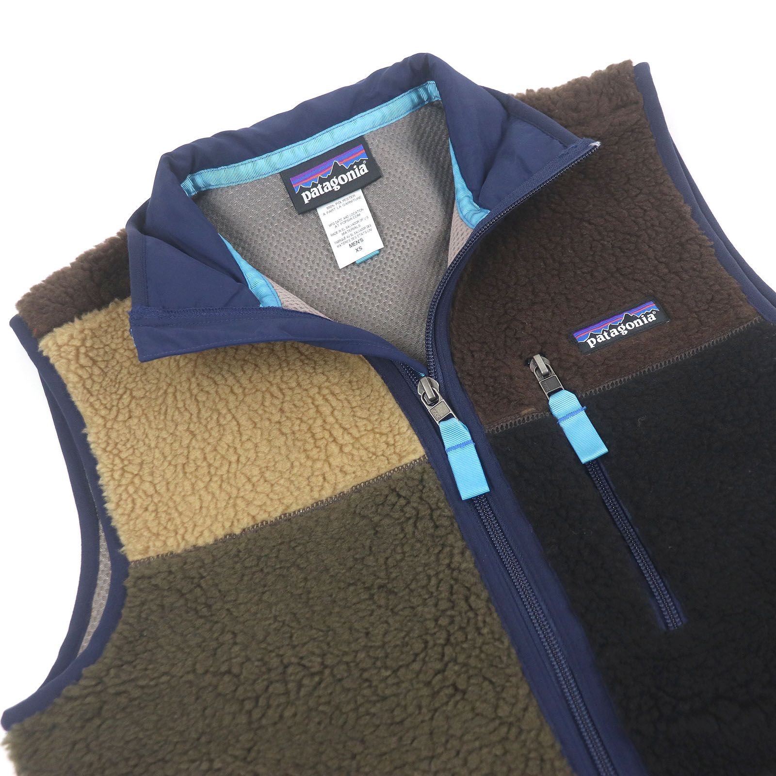 極美品□patagonia パタゴニア 11909 PatchWork Retro-X Vest