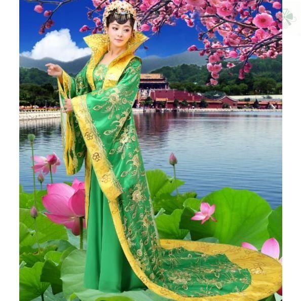 引き裾漢服唐装