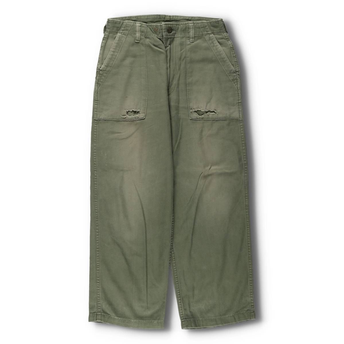 古着 60年代 米軍 ミリタリー ベイカーパンツ メンズw30相当 ヴィンテージ|evb031161