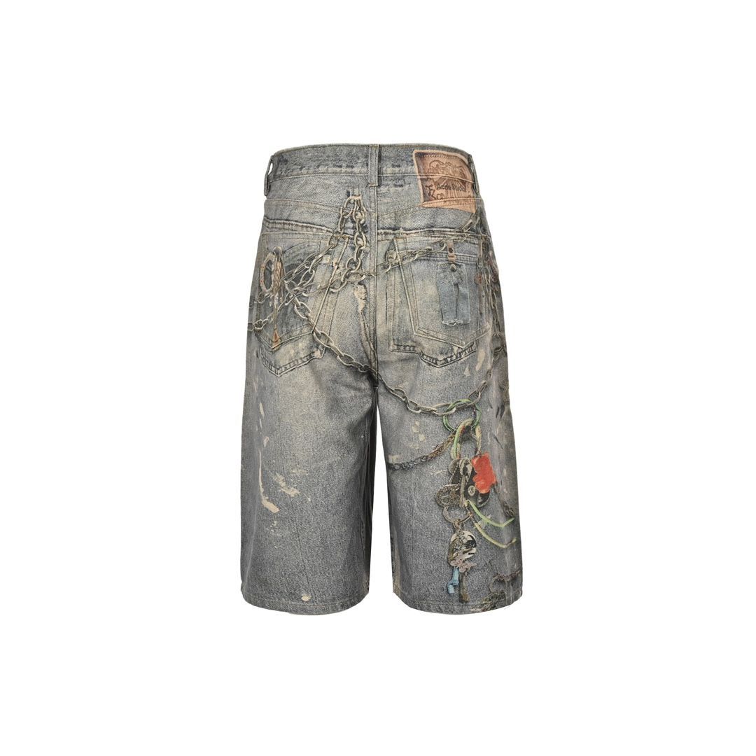 Acne Studios Keychain ショートパンツ ACNE STUDIOS UNI】コットン