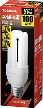 TOSHIBA ネオボールZ 電球形蛍光ランプ 電球100Wタイプ 電球色 2024