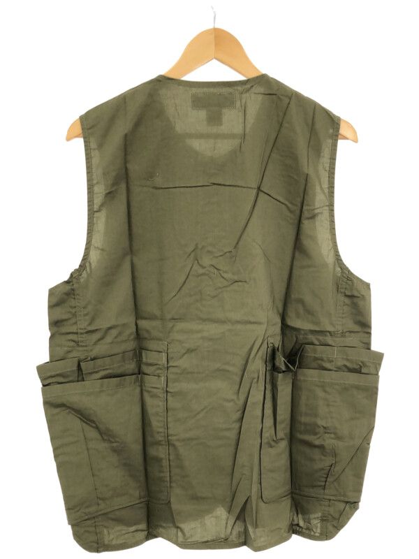 SASSAFRAS ササフラス Whole Hole Vest ミリタリーベスト オリーブ L 