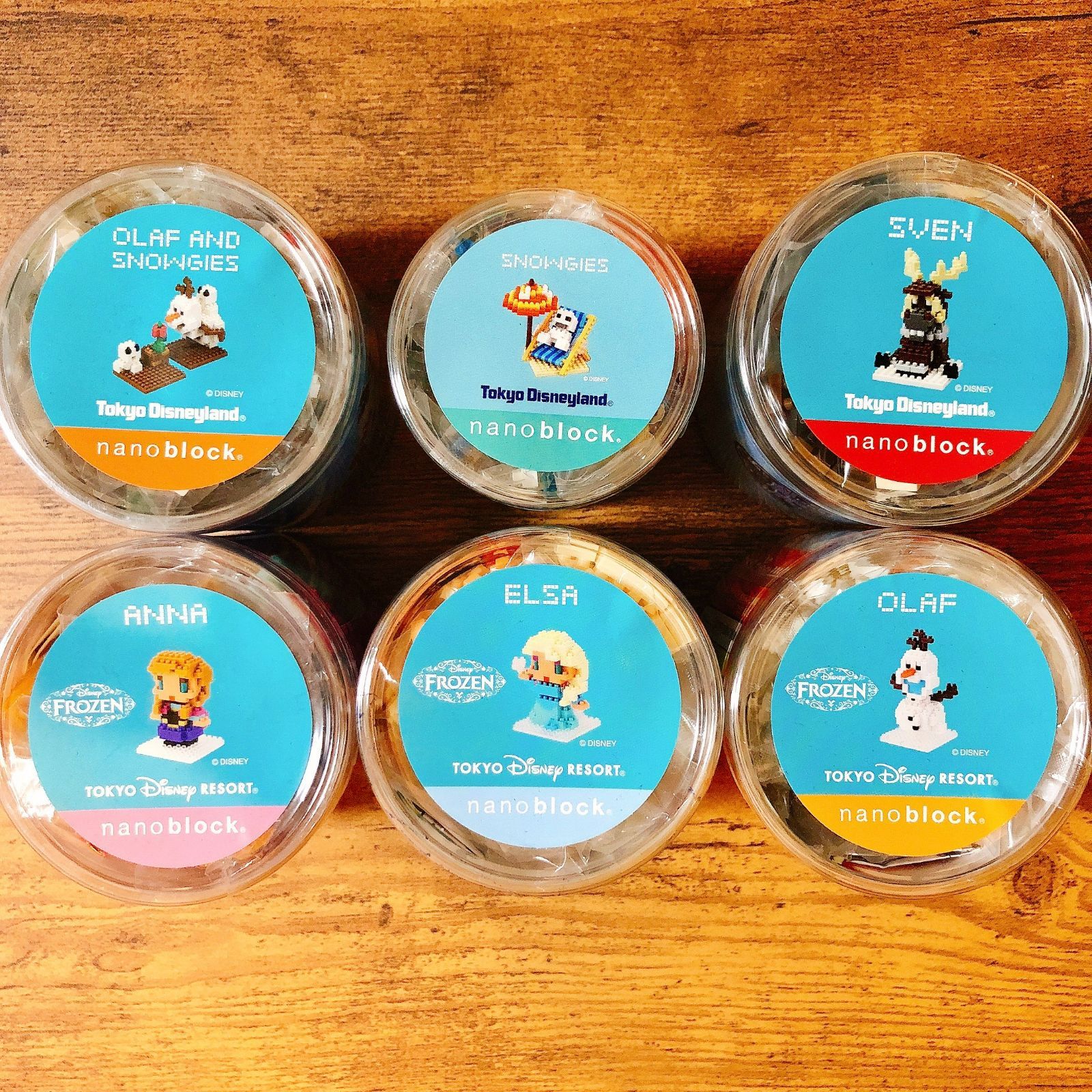 本物品質の 新品 未使用 ディズニー ナノブロック アナと雪の女王 6個セット キャラクターグッズ Riversideallofusornone Org Riversideallofusornone Org