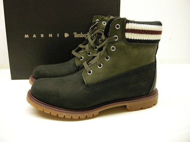 サイズ41 (約26-26.5cm相当)□新品□マルニ x ティンバーランド MARNI