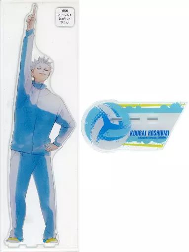 ハイキュー!! 星海光来 Ani-Art 第6弾 特大アクリルスタンド ハイキュー 星海光来 アクリルMEGAフィギュア  アクリルスタンド 描き下ろし