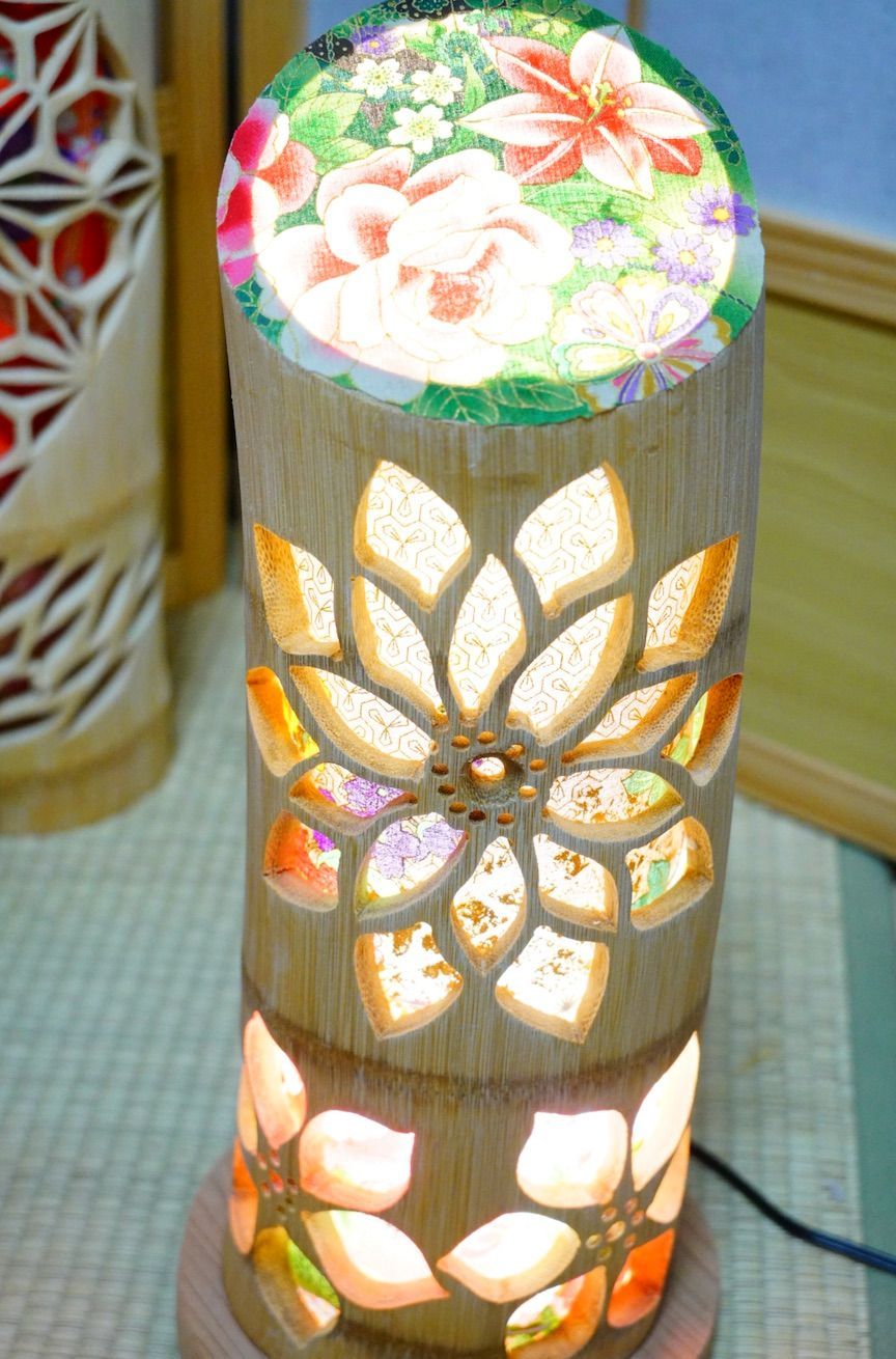 注文 竹灯り・竹あかり・竹灯籠 ～～ 癒しの灯り 華衣ライン☆hanahasu