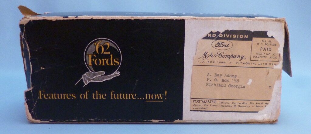 プロモーションモデル完成品 1962