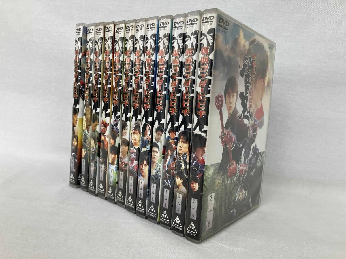 DVD 【※※※】[全12巻セット]仮面ライダｰ響鬼 第一巻~第十二巻