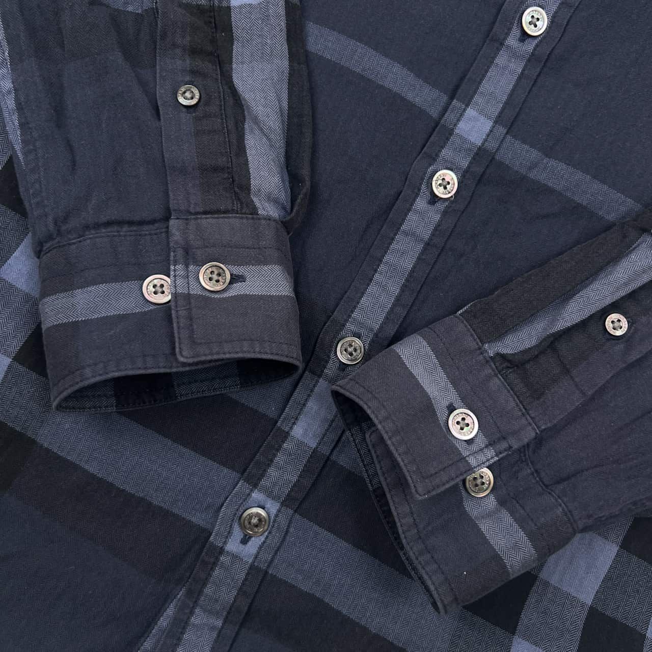 BURBERRY LONDON バーバリー メガチェック 長袖シャツ LL