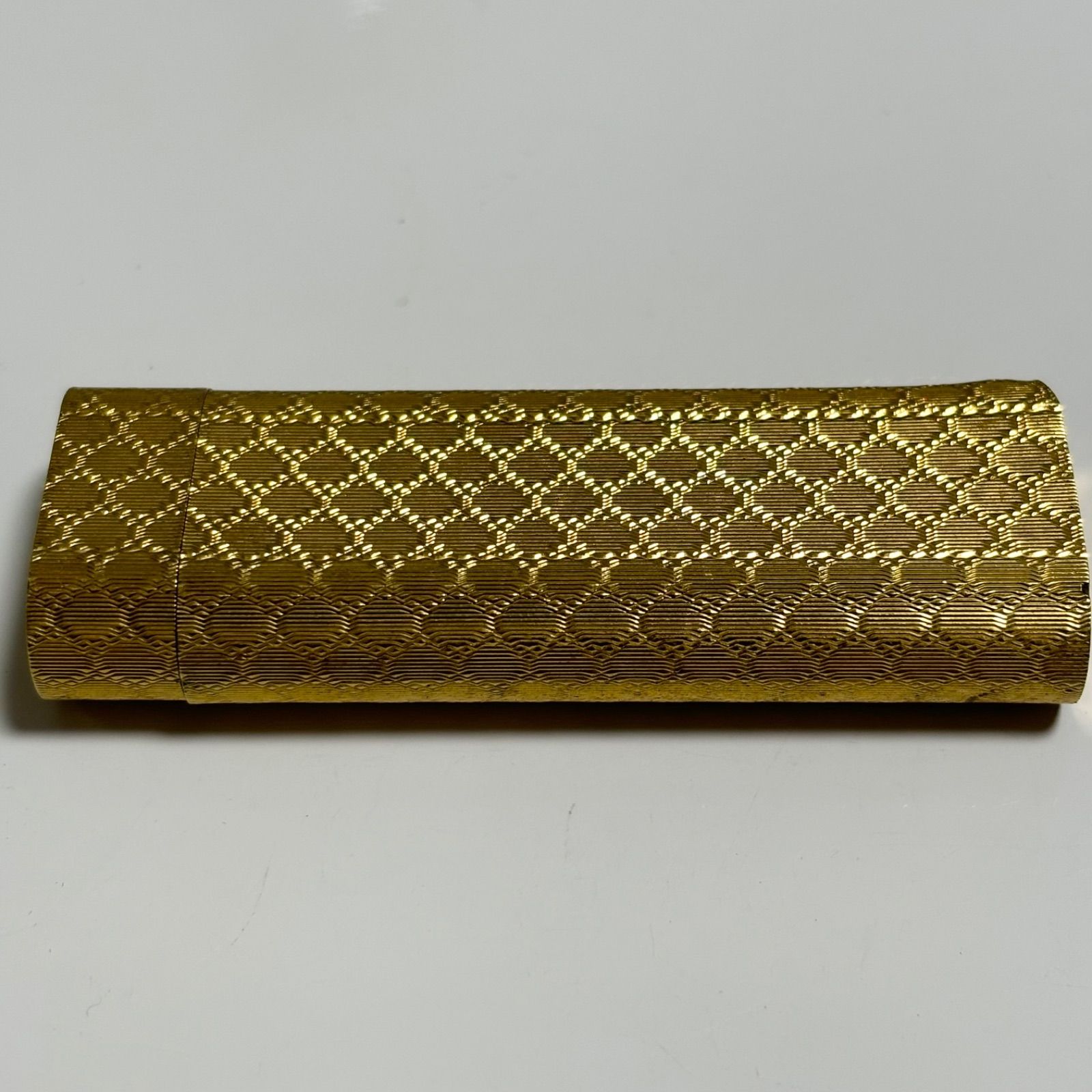 【美品】Cartier☆カルティエ　オーバル型　ローラー式ガスライター　ゴールド 楽天市場】美品▽Cartier カルティエ オーバル ウェーブ柄