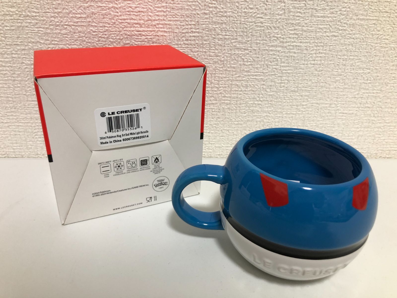 ル・クルーゼ(Le Creuset) ポケモン マグ スーパーボール マグカップ