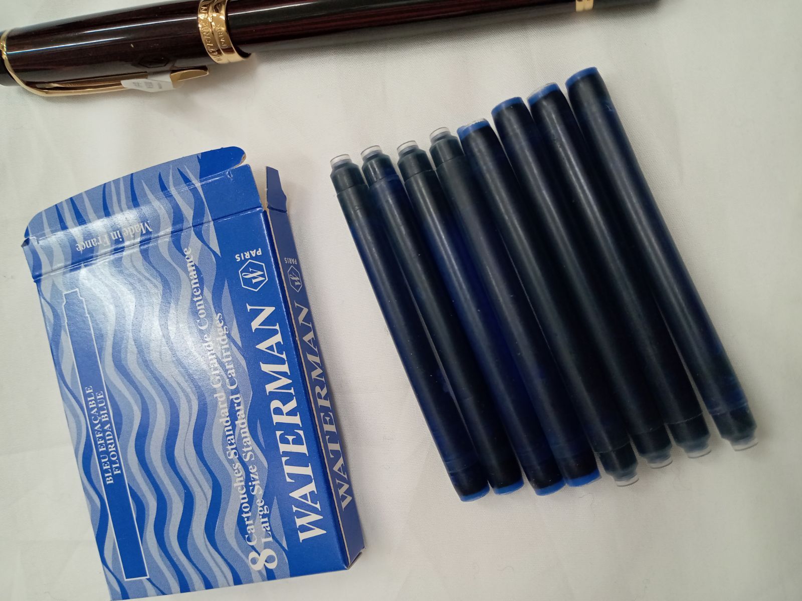 未使用 WATERMAN 万年筆 リエゾン エボナイト 18K M中字 未使用 WATERMAN 万年筆 リエゾン エボナイト 18K M中字