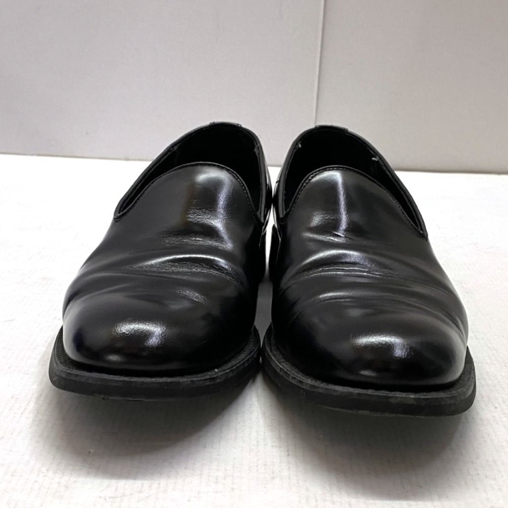 03w17933【箱付き】サンダース/SANDERS Albert Slipper Black Leather 