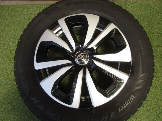 中古】 送料込み トヨタ純正 50プリウス 195/65R15 スタッドレスタイヤ 