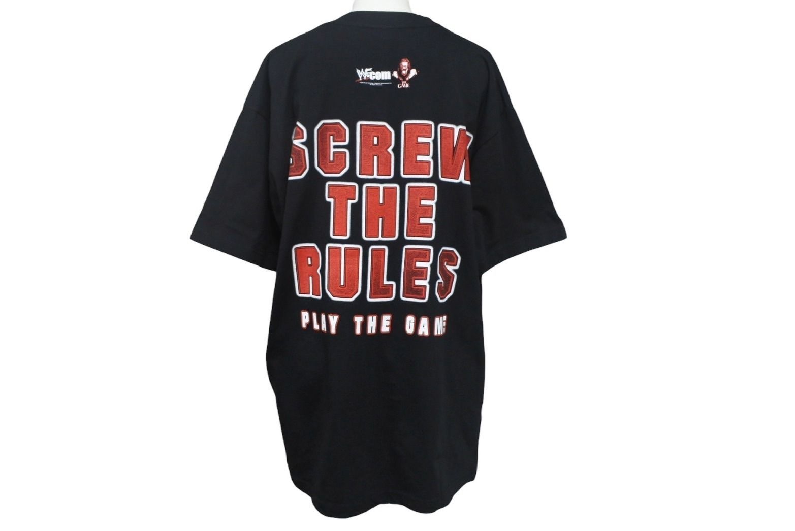 コリアグランドセール WWF GAME THE トリプルH HHH WWE ブラック M Tシャツ 2002 Tシャツ(半袖+袖なし)