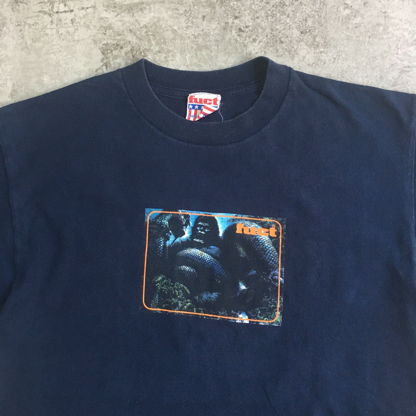 funtastic under ground cabaret king Tシャツ 90s fuct King Kong Printed T-shirt ファクト 大蛇 コング Tシャツ