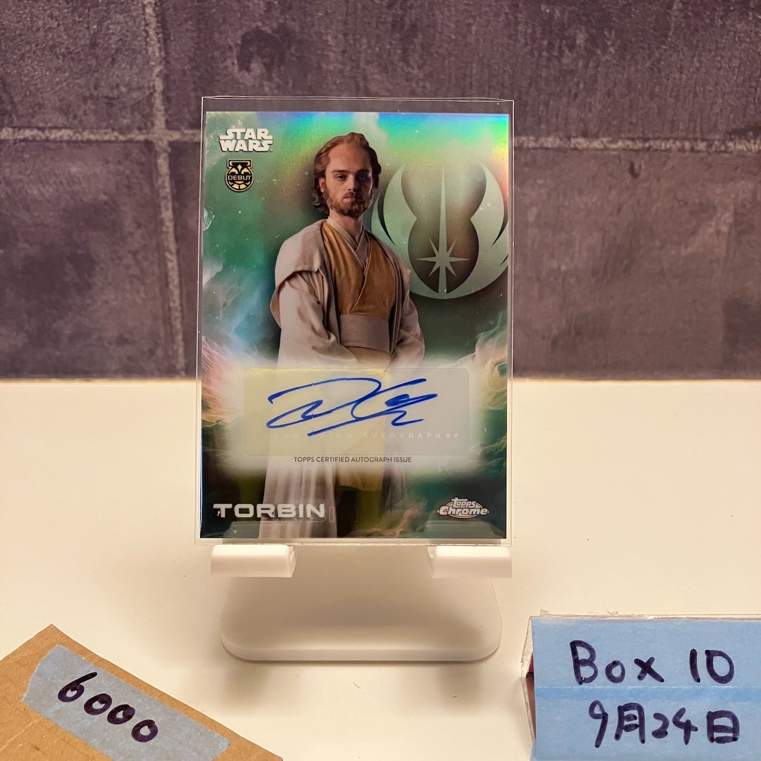 2025 Topps Dean-Charles Chapman Torbin サイン Star Wars Chrome