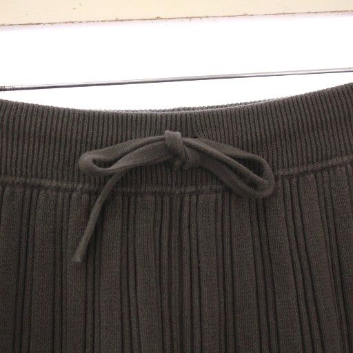 ニットパンツ ワイド