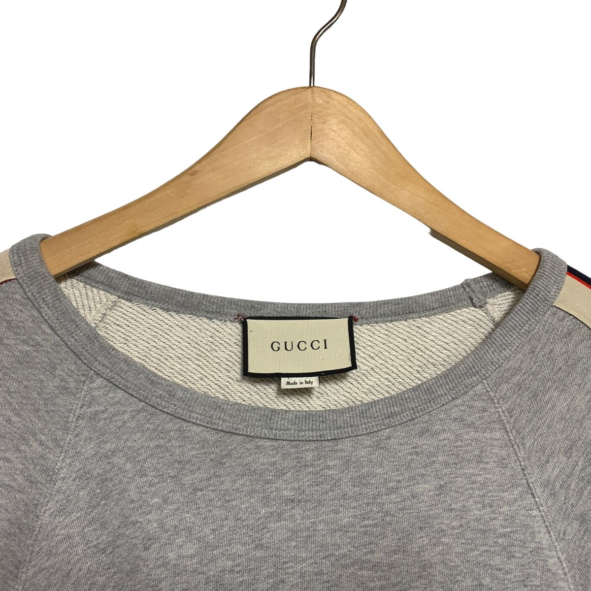 中古】 GUCCI グッチ テクニカル ロゴ スウェット トレーナー 中古】 GUCCI グッチ テクニカル ロゴ スウェット トレーナー