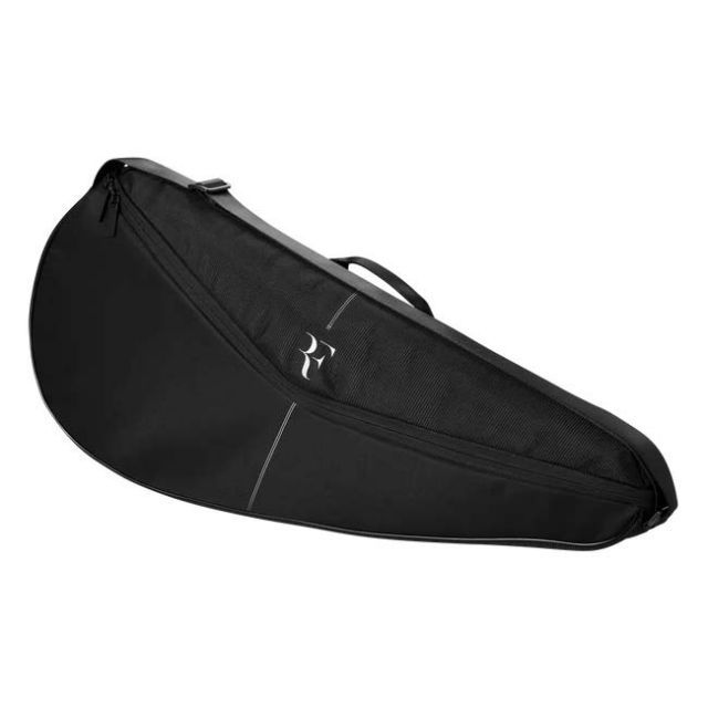 「ラケット収納可」「ロジャー・フェデラー」ウィルソン(Wilson) 2024 RF ラケットカバー ワンショルダー ラケットバッグ WR8044001001ブラック(040029783)