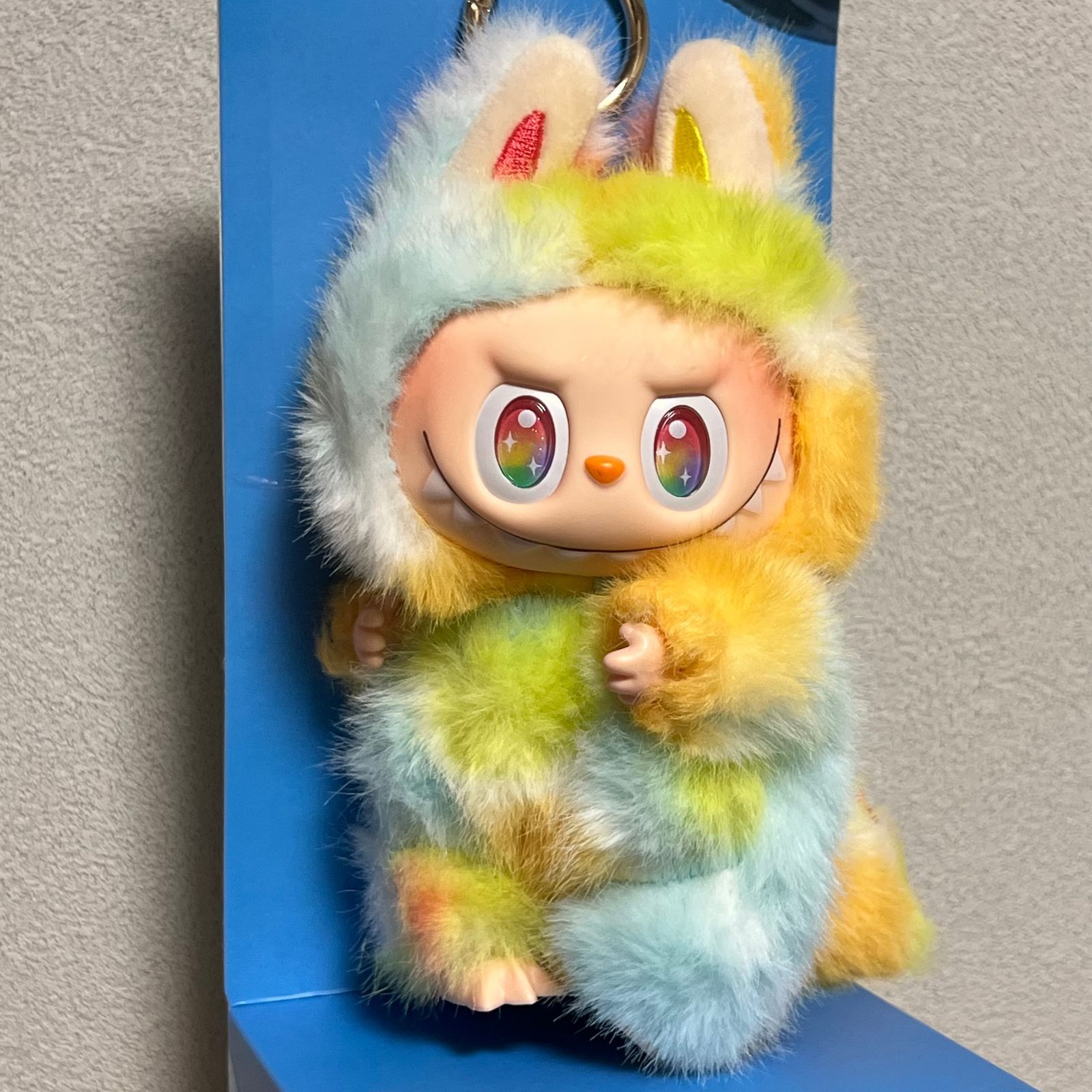 【海外限定・即日発送！】LABUBU ZIMOMO ぬいぐるみ レインボー 9 海外限定・即日発送！】17cm LABUBU ZIMOMO ぬいぐるみ