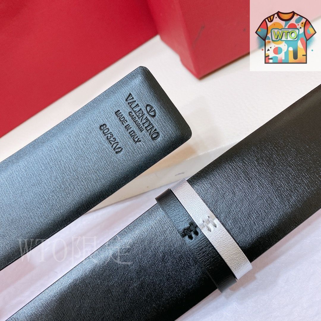 送料込/関税込■VALENTINO■VLogo Signature 装飾レザーベルト 今日特価】VALENTINO GARAVANI VLOGO SIGNATURE レザーベルト