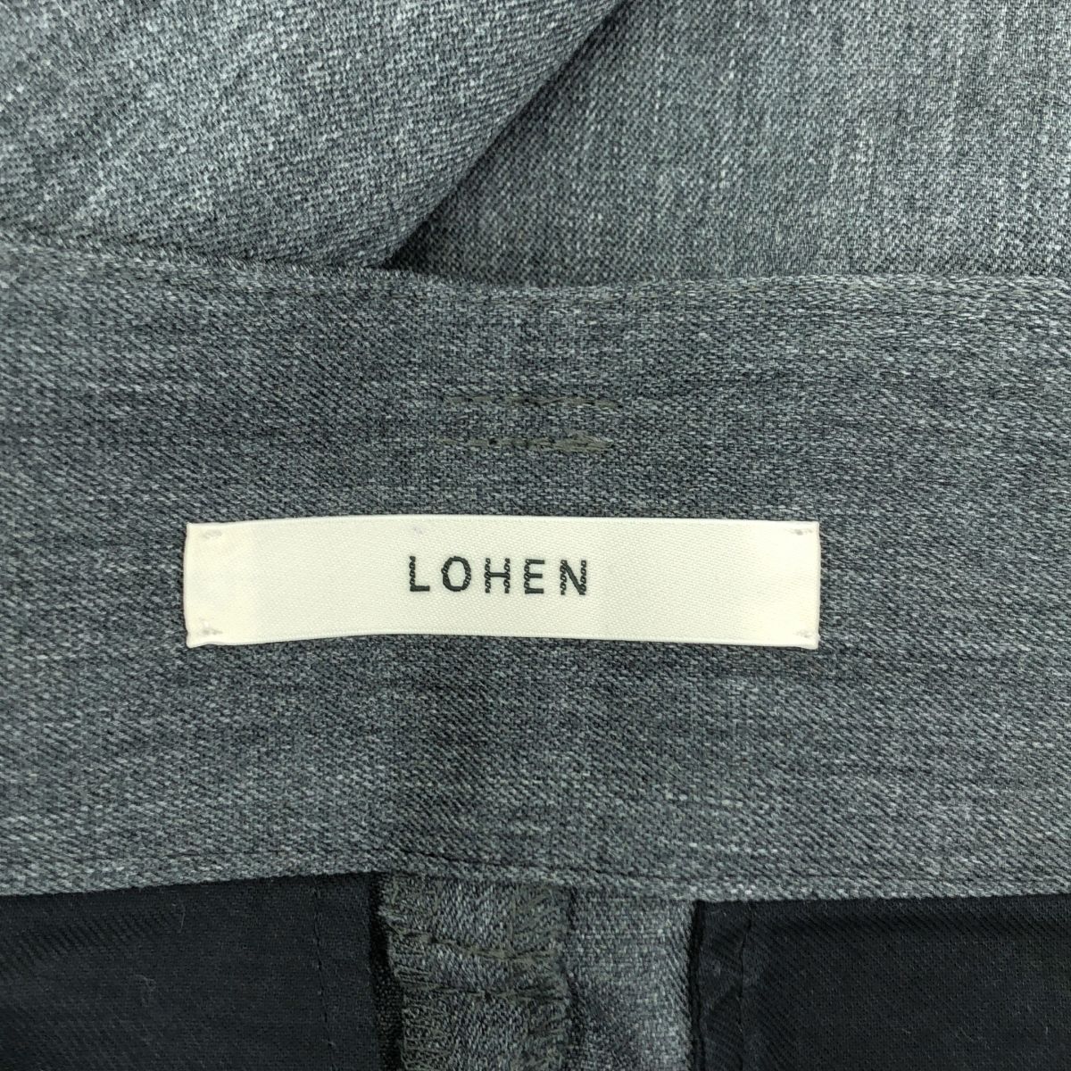 【新品未使用】LOHEN ハイカウントウールダブルマッキンパンツ 美品】 LOHEN / ローヘン | ハイカウントウール ダブル マッキン