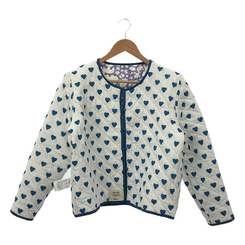 SZblockprints×Ronherman ハートキルティングジャケット美品 ロン