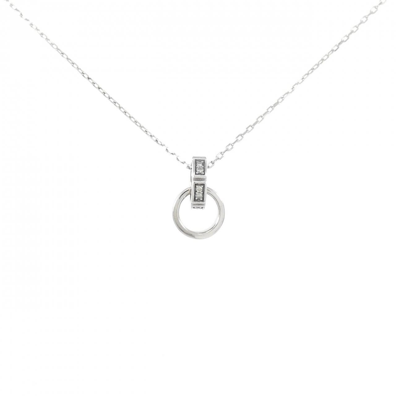 K10WG ダイヤモンド ネックレス