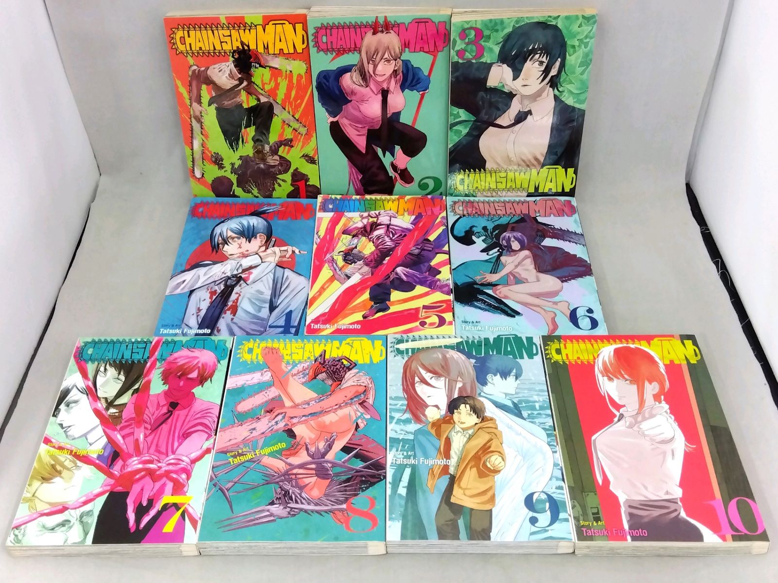 【10巻セット】 チェンソーマン 英語版コミック English 1巻～10巻 Chainsaw Man 藤本タツキ ジャンプコミックス