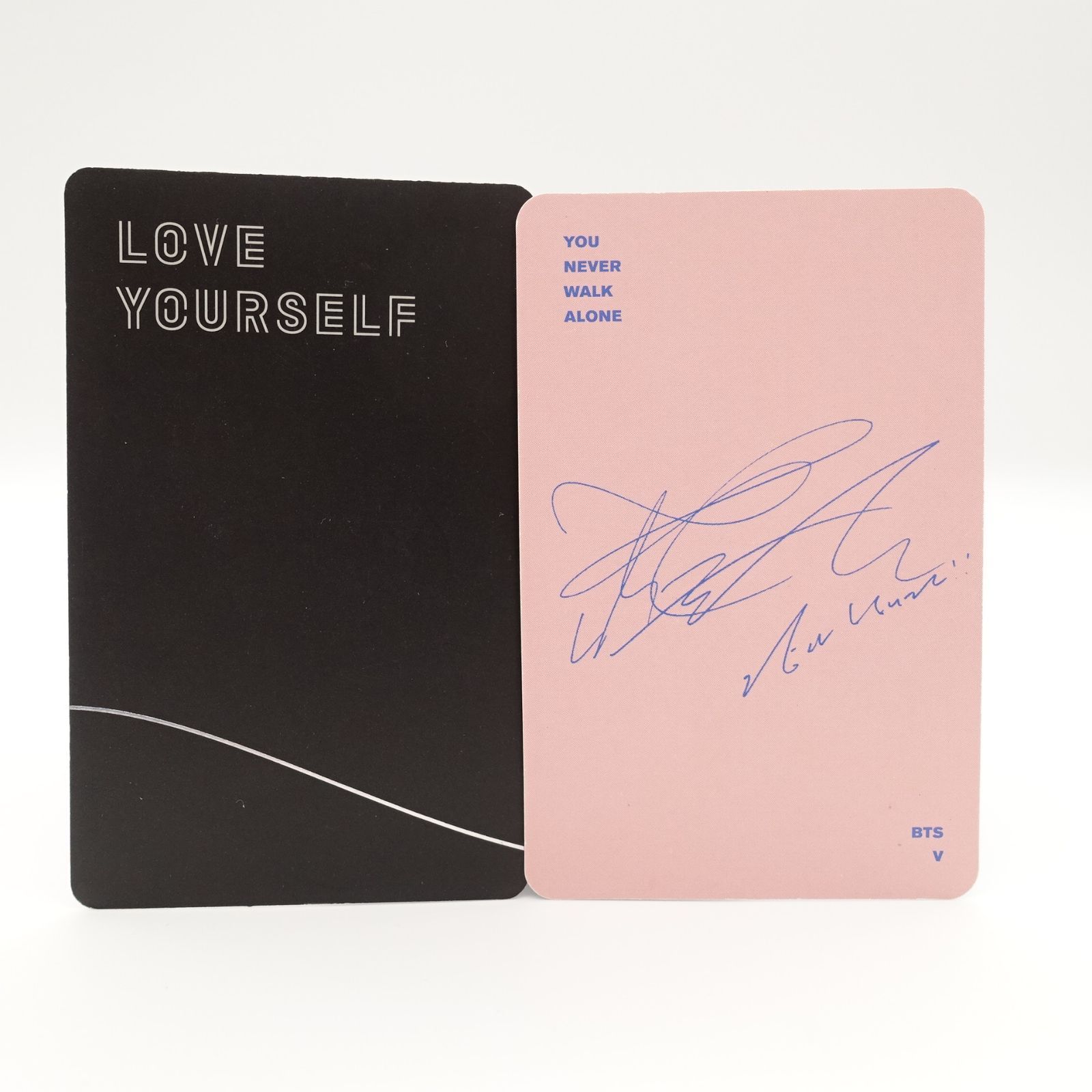 BTS テヒョン テテ V LOVE YOURSELF 轉 Tear O ver. YOU NEVER WALK ...