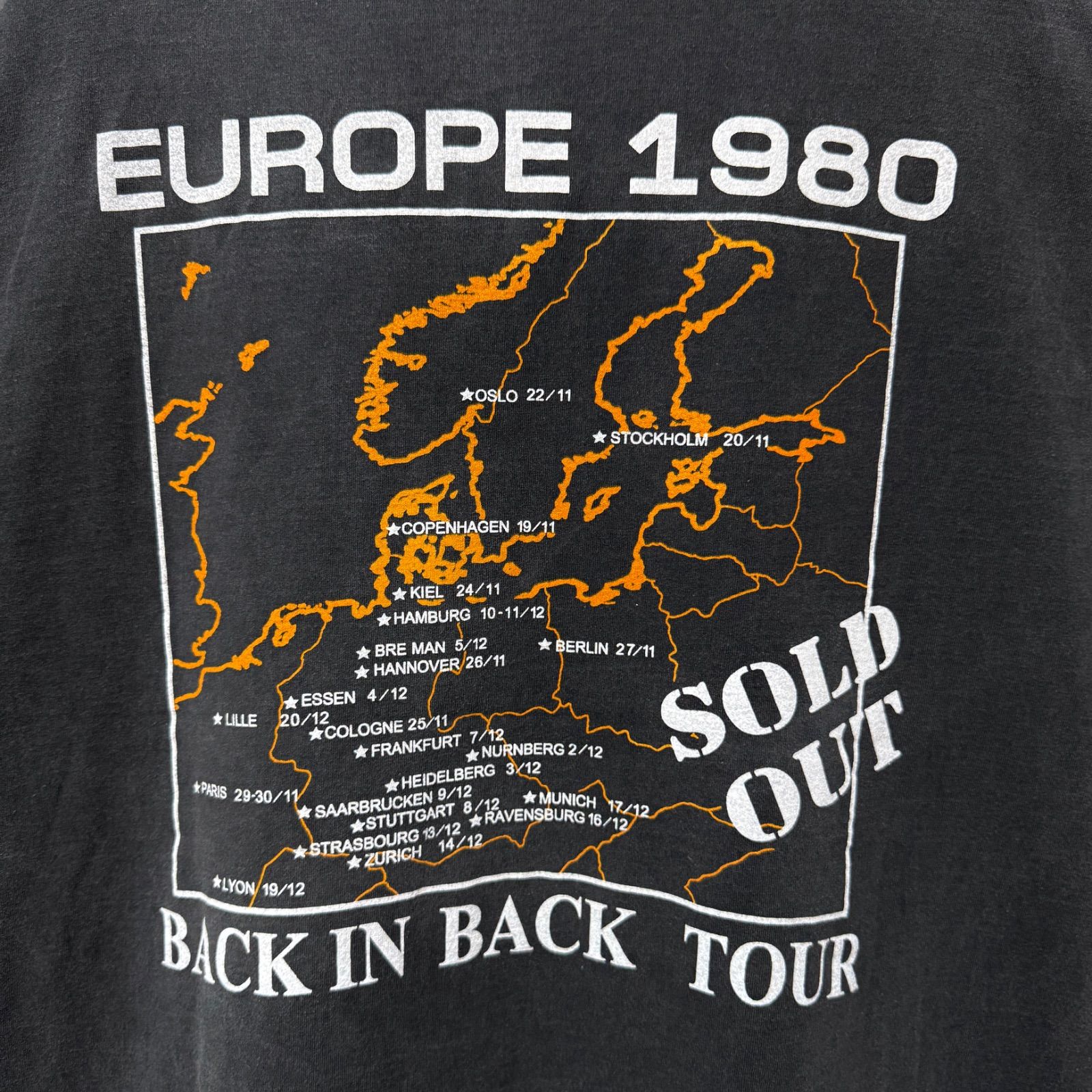 AC/DC Tシャツ XLサイズ ブラック タルテックス TULTEX USA製
