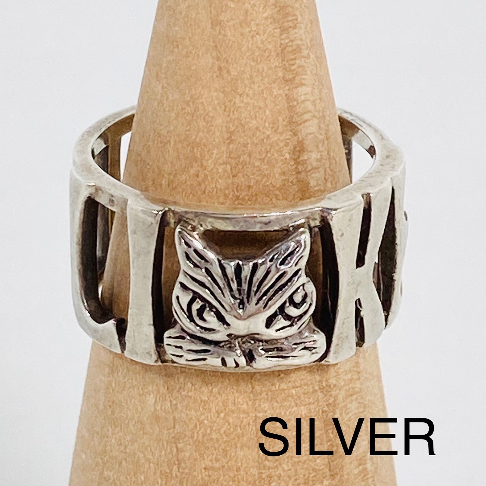 わちふぃーるど 猫のだやんシルバー925 リング Wachi Field